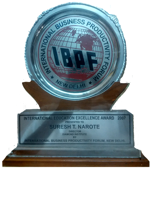 Diamond Spoken English International Education Excellence Award